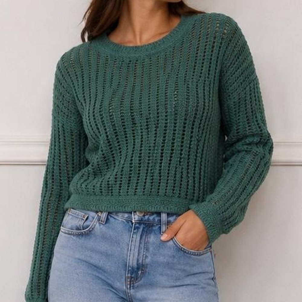 Universal Thread crochet knit sweater